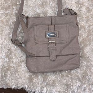 Grey Nine West Crossbody Bag